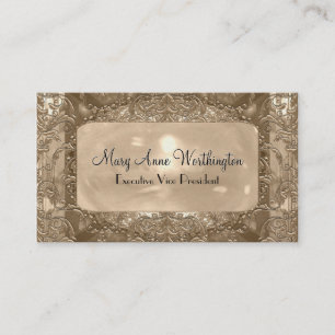 Janyet Pearl Elegant Professional Business Card