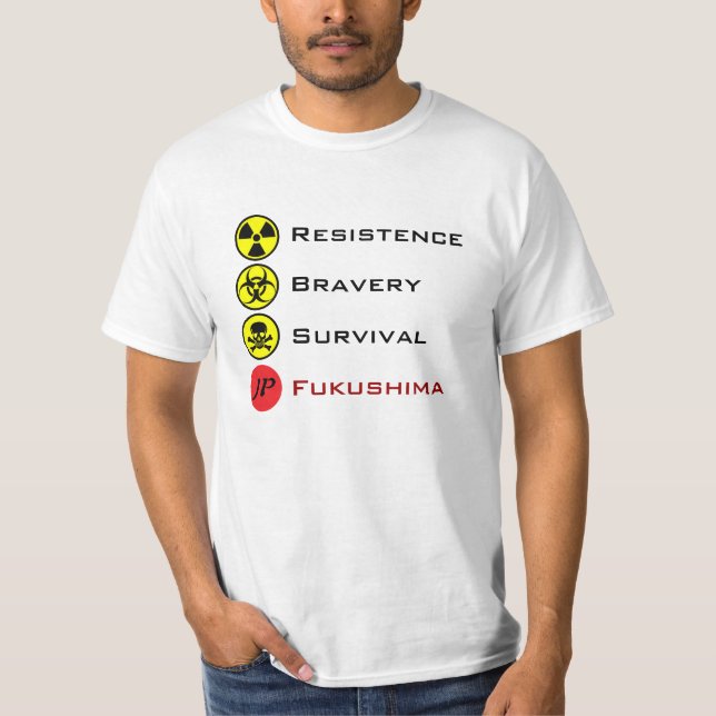 Japan 日本国 JP Fukushima 福島 T-Shirt (Front)