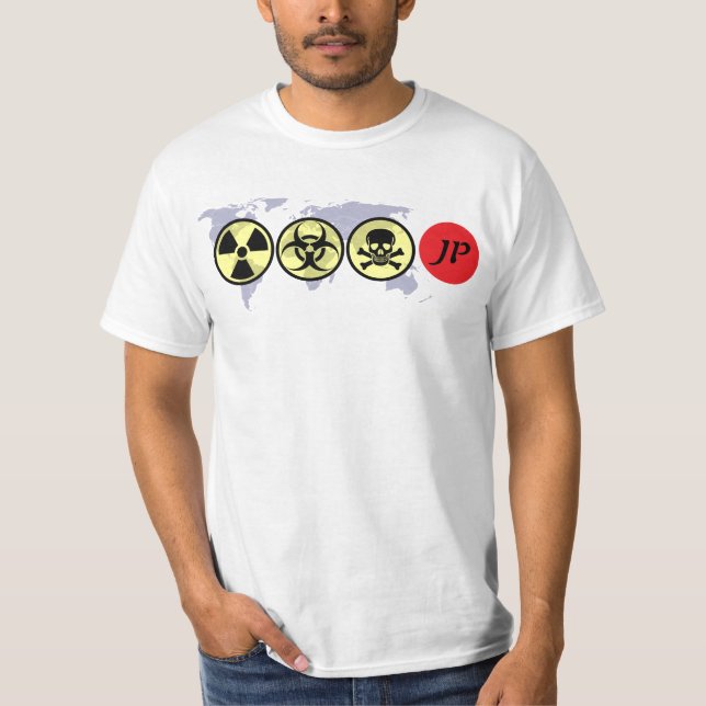 Japan 日本国 JP Fukushima 福島 T-Shirt (Front)