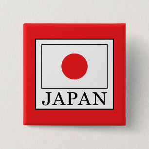 Japan 15 Cm Square Badge
