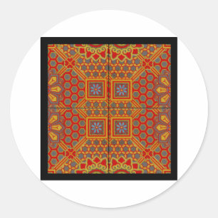 JAPAN 3C CLASSIC ROUND STICKER