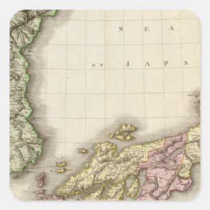 Japan 9 square sticker