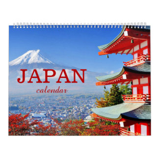 Japan aesthetic tradition beautiful wall calendar