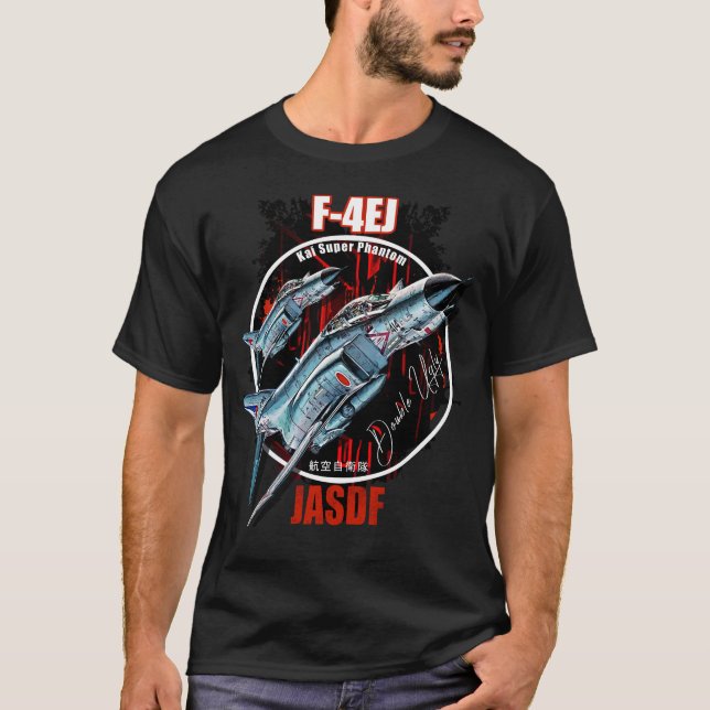 Japan Air Self-Defense Force JASDF F-4EJ Phantom I T-Shirt (Front)