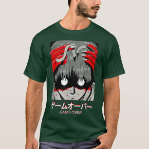 Japan Anime Japanese Evil Monster Graphic Art Demo T-Shirt