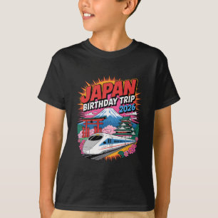 Japan Birthday Trip 2026 Tokyo Osaka Cherry Blosso T-Shirt