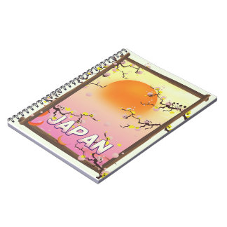 Japan Blossom Garden Notebook