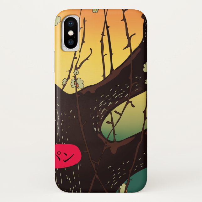 Japan Blossom tree Giant Coffee Mug Throw Pillow Case-Mate iPhone Case (Back)