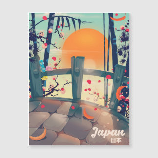 Japan Blossom vacation poster Japan Blossom