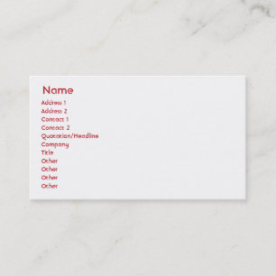 Japan - Business Business Card