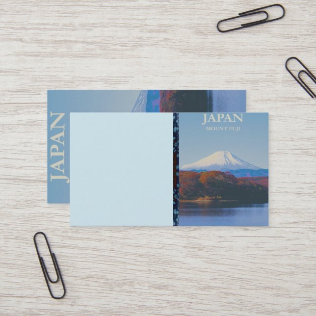 Japan Business Card (Front/Back In Situ)