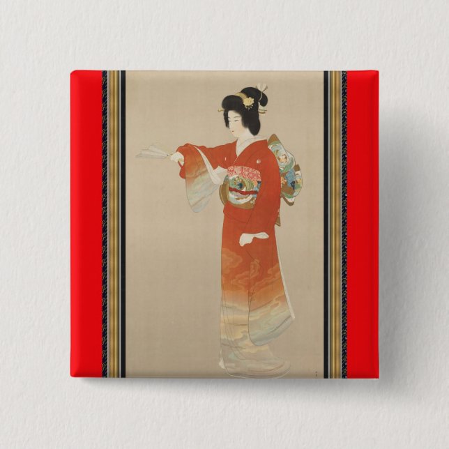 Japan Button (Front)