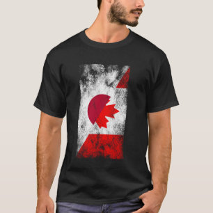 Japan Canada Flags - Japanese Canadian T-Shirt