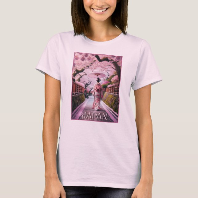 Japan cherry blossoms T-Shirt (Front)