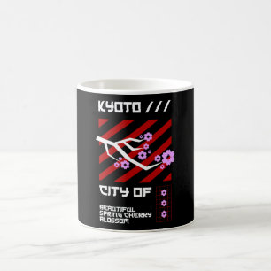 Japan Cities - Kyoto City of Cherry Blossom Coffee Mug