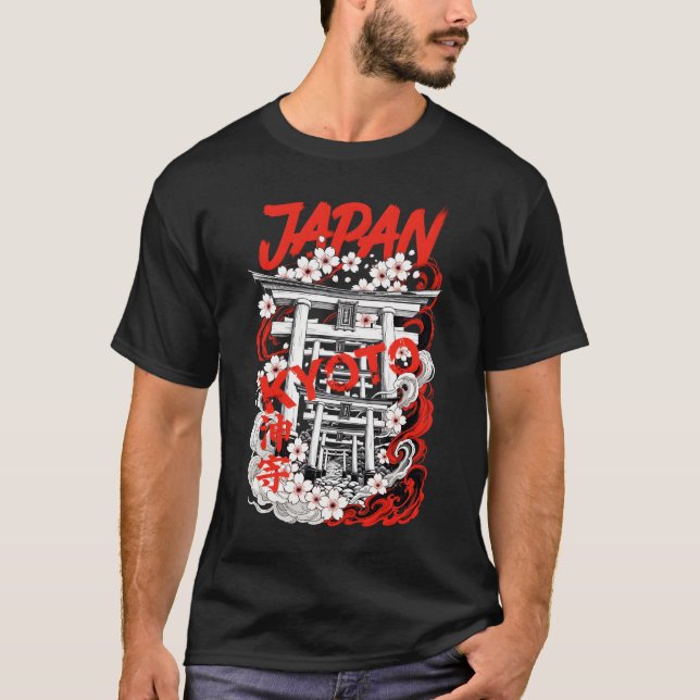 Japan city Kyoto T-Shirt (Front)