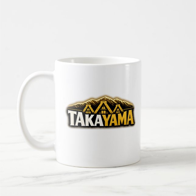 Japan City - Takayama Coffee Mug (Left)