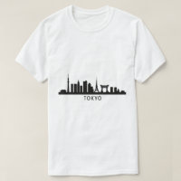 Japan Cityscape Travel | Tokyo Skyline Silhouette