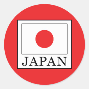 Japan Classic Round Sticker