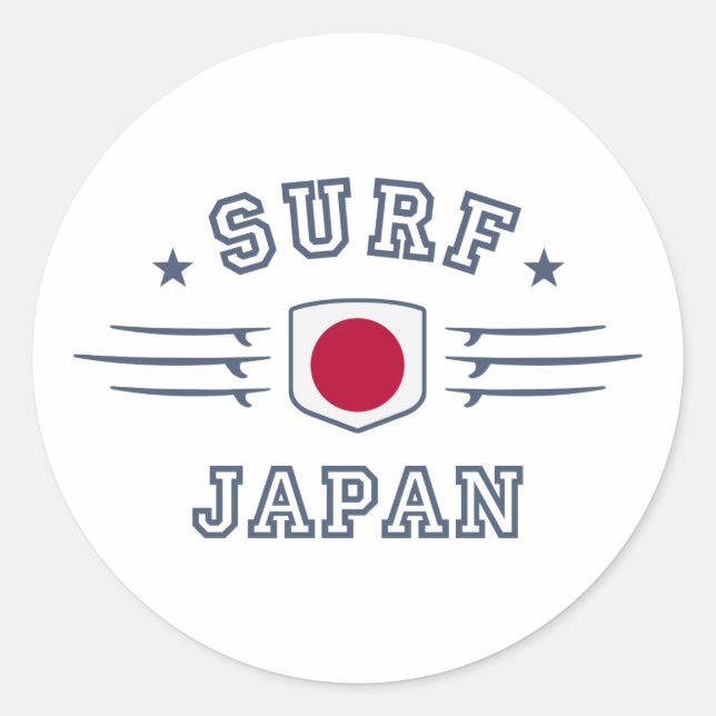 Japan Classic Round Sticker (Front)
