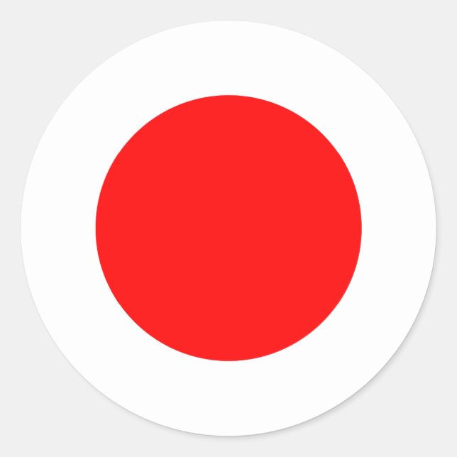 Japan Classic Round Sticker (Front)