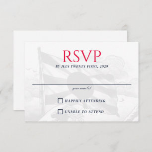 Japan Couple RSVP Card
