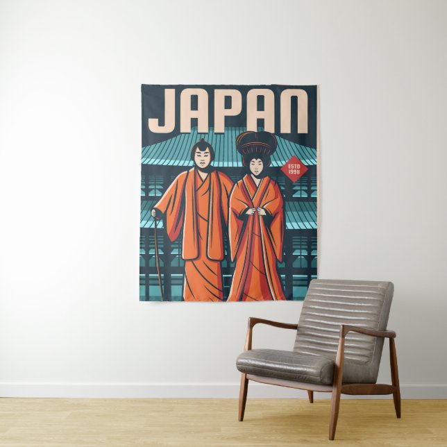Japan culture tapestry (In Situ)