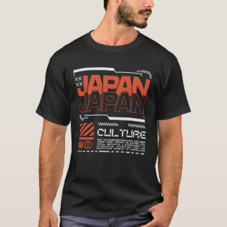 Japan Culture - Urban Typography Streetwear T-Shirt