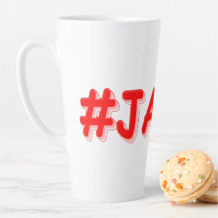 "#JAPAN" Cute Design. Buy Now Latte Mug