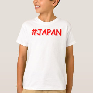 "#JAPAN" Cute Design. Buy Now T-Shirt