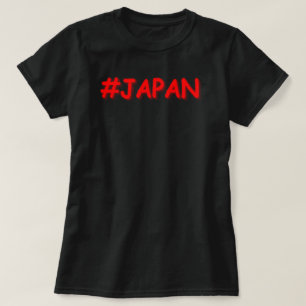 "#JAPAN" Cute Design. Buy Now T-Shirt