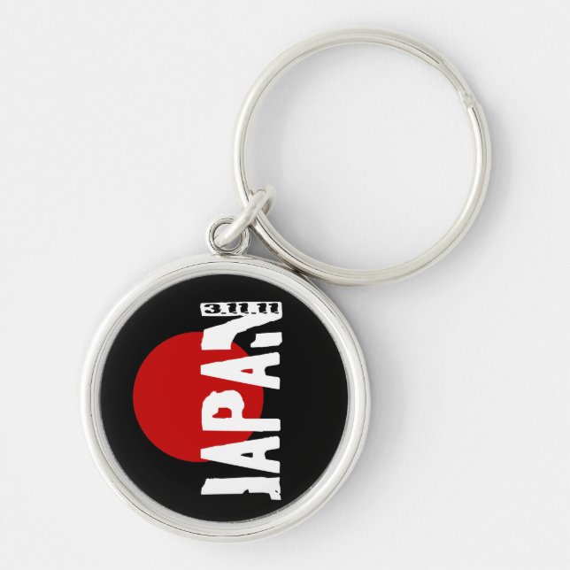 Japan Earthquake Key Ring (Front)