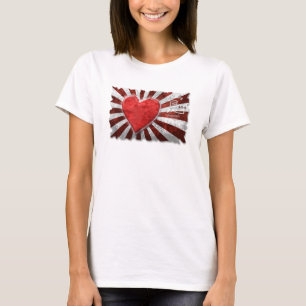 Japan Earthquake Tsunami Disaster Relief Women's T-Shirt