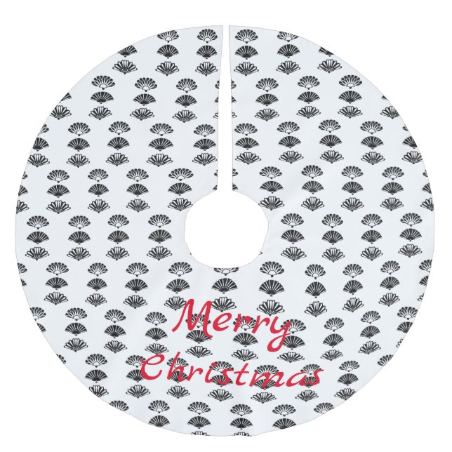 Japan Fans Thunder_Cove Brushed Polyester Tree Skirt (Front)