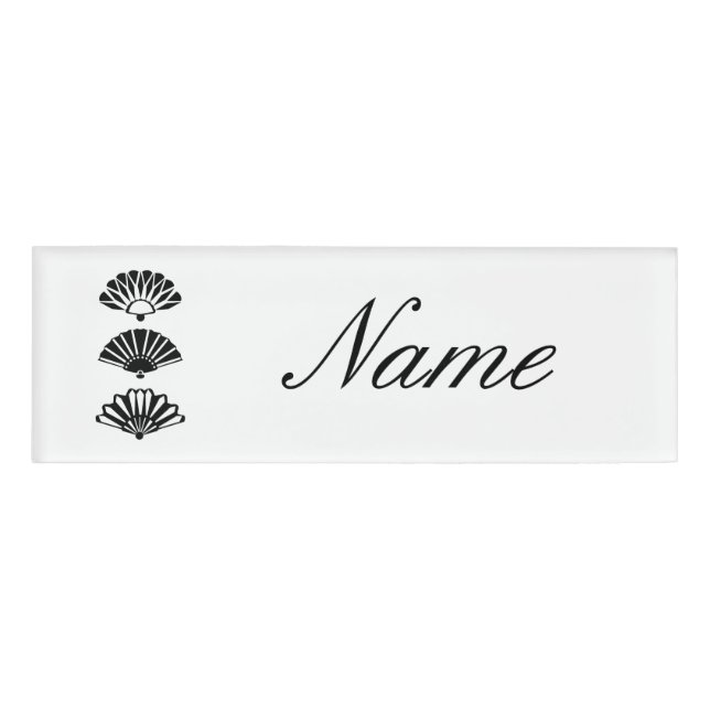 Japan Fans Thunder_Cove Name Tag (Front)