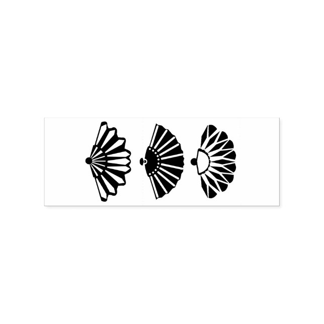 Japan Fans Thunder_Cove Rubber Stamp (Imprint)