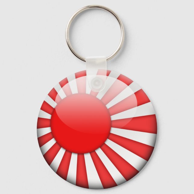 Japan Flag 2.0 Key Ring (Front)