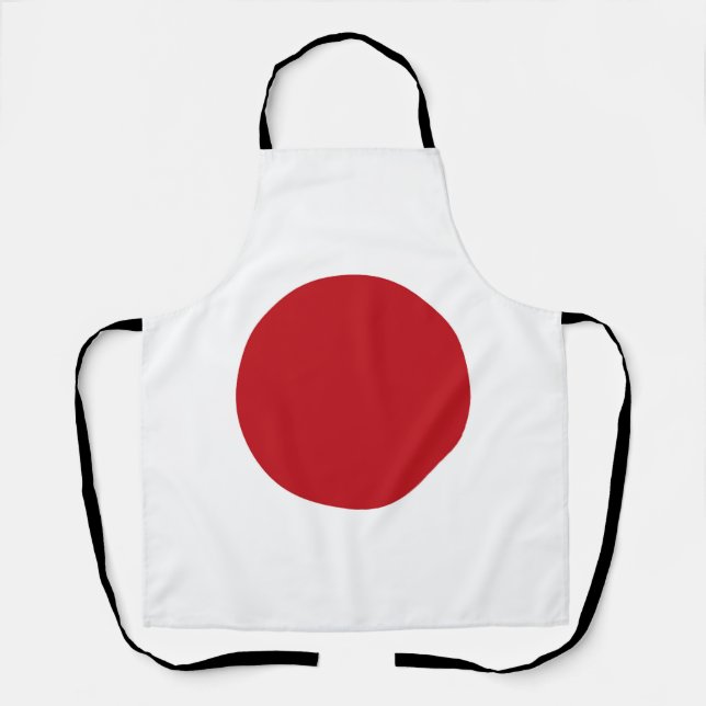 Japan flag apron (Front)