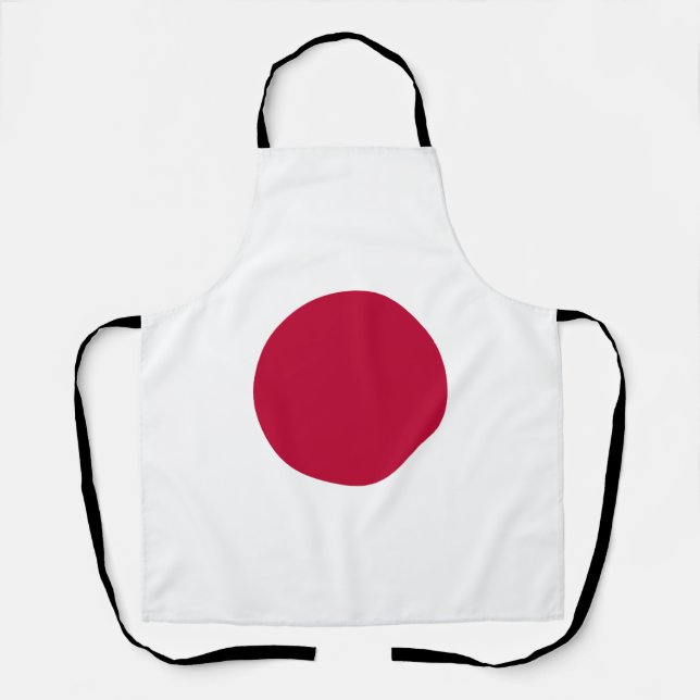 Japan Flag Apron (Front)