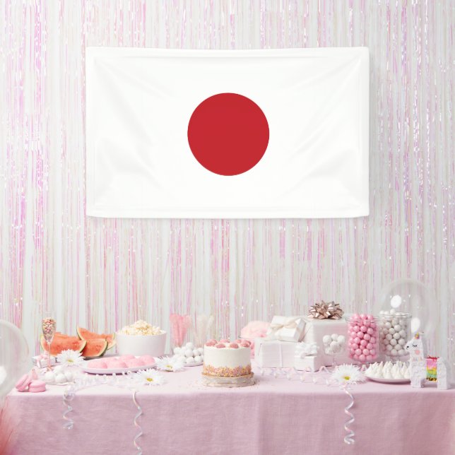 Japan flag banner (Party)