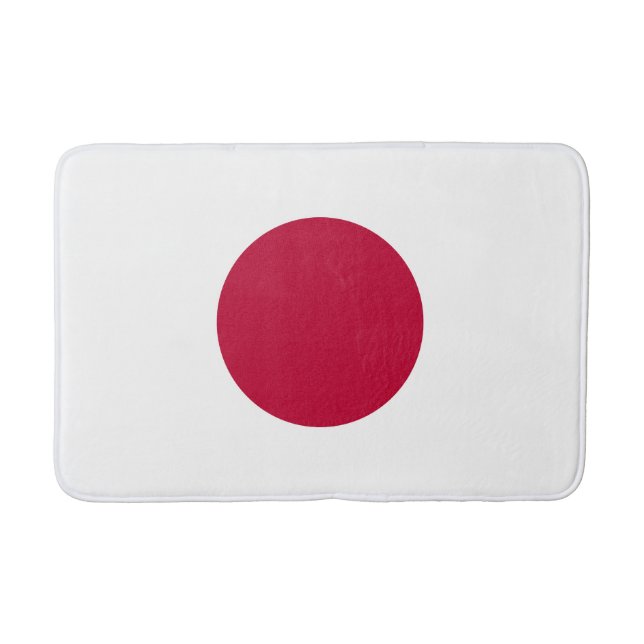 Japan Flag Bath Mat (Front)