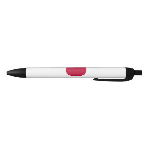 Japan Flag Black Ink Pen