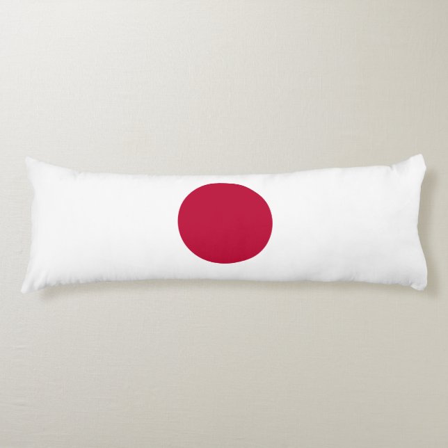 Japan Flag Body Cushion (Front)
