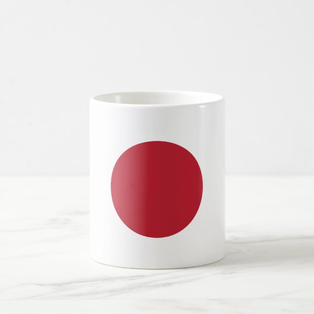 Japan Flag Coffee Mug (Center)