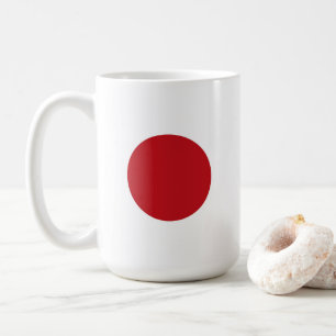 Japan flag coffee mug