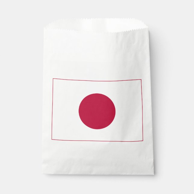 Japan Flag Favour Bags (Front)