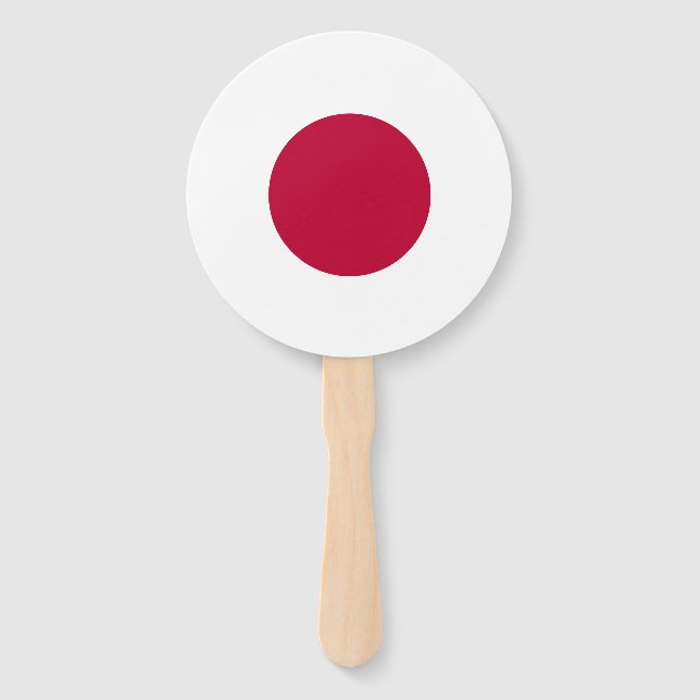 Japan Flag Hand Fan (Front)