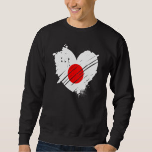 Japan Flag I Love Japan It Is In My Dna For Japane Sweatshirt