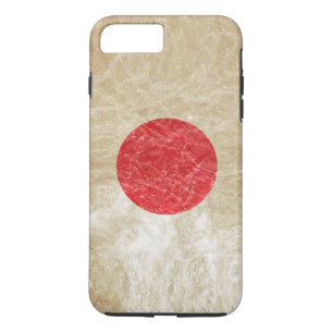 Japan Flag in Grunge iPhone 8 Plus/7 Plus Case