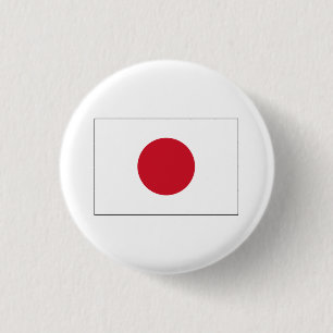 Japan FLAG International 3 Cm Round Badge